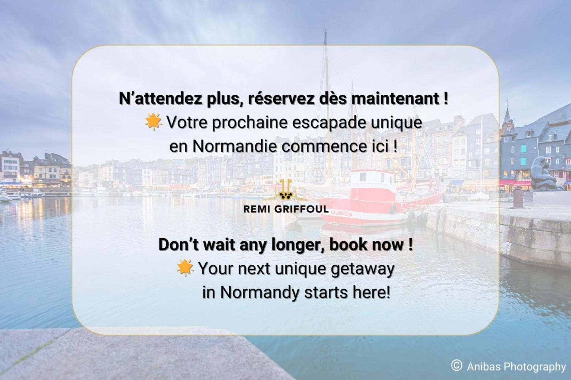 Key West - Charming Studio On The Port Of Honfleur - Superb 360 View エクステリア 写真